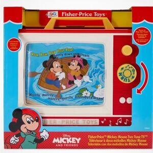 Disney Park Exclusive Fisher-Price Mickey Mouse Two Tune TV